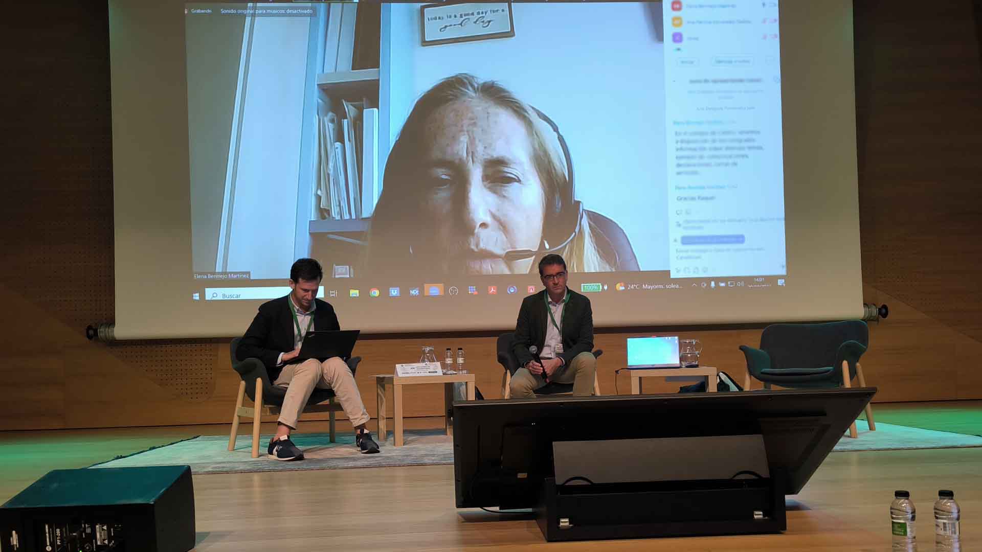 Elena Bermejo, vocal del Colegio Oficial de Ingenieros Agrónomos de Centro y Canarias