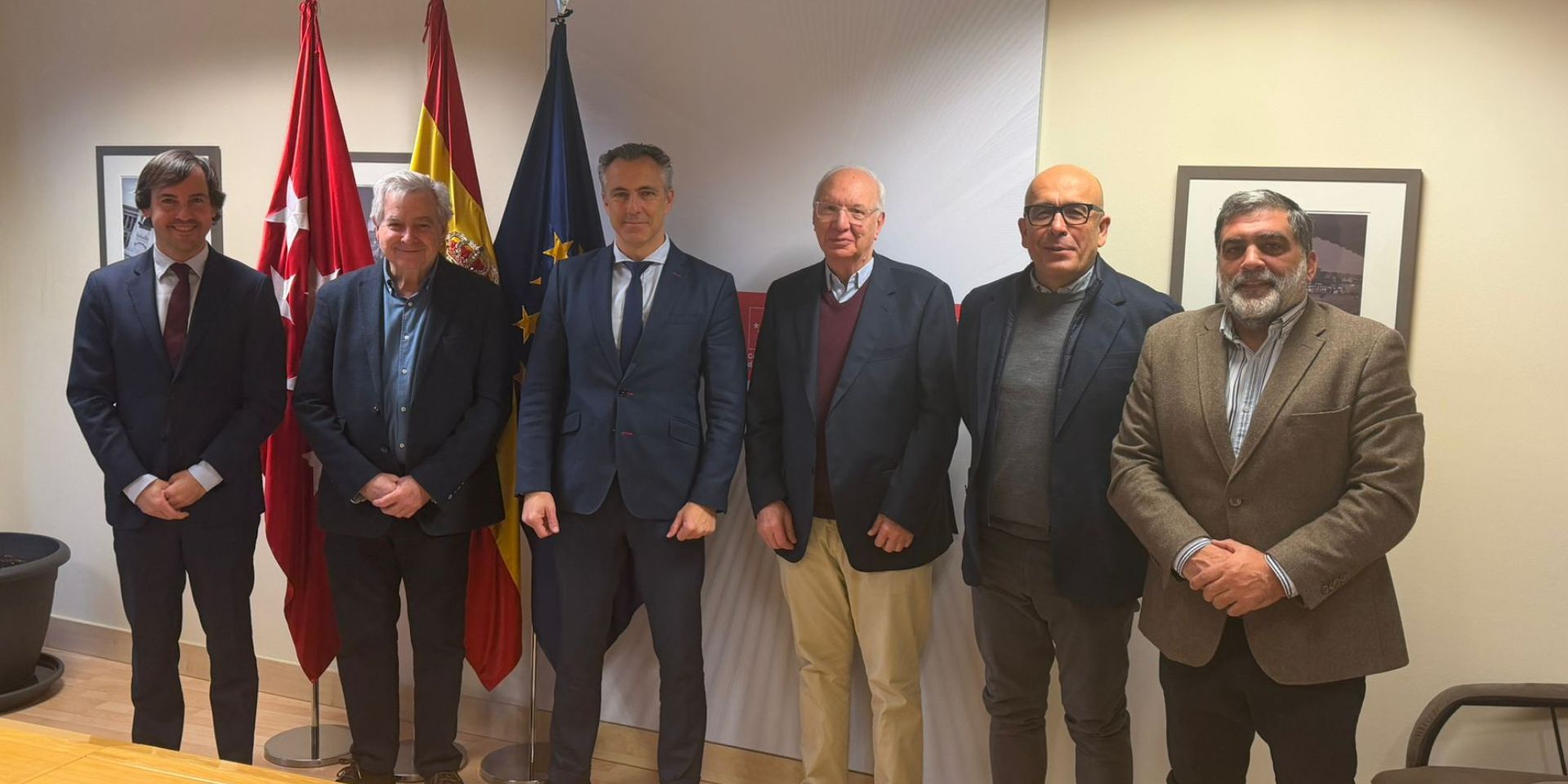 El Colegio mantiene una reunión con el consejero de Agricultura de Madrid