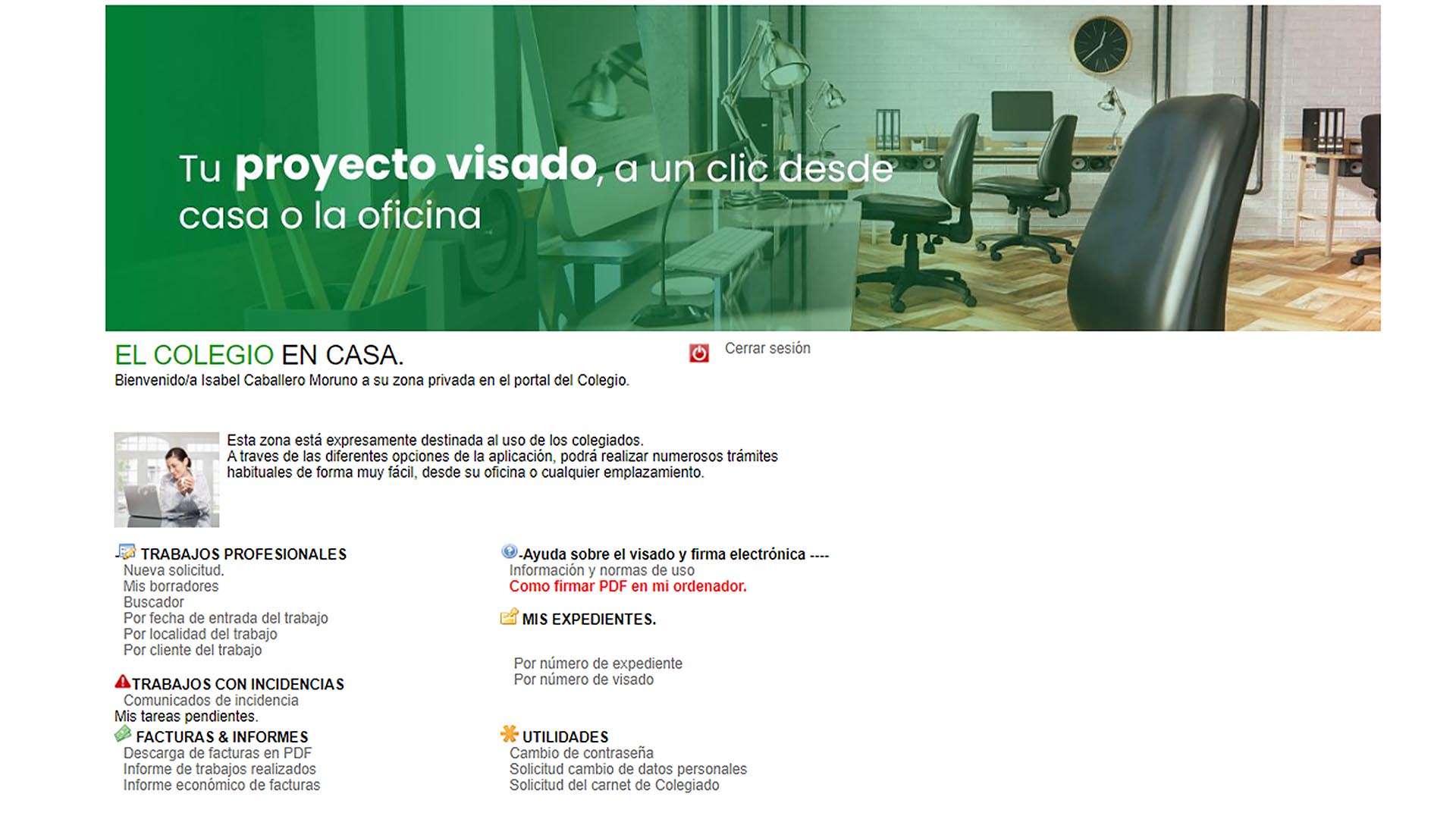 Plataforma de visado