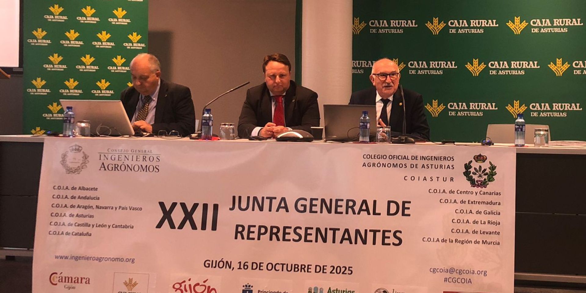 Gijón acoge la XXII Reunión de la Junta General de Representantes del Consejo General