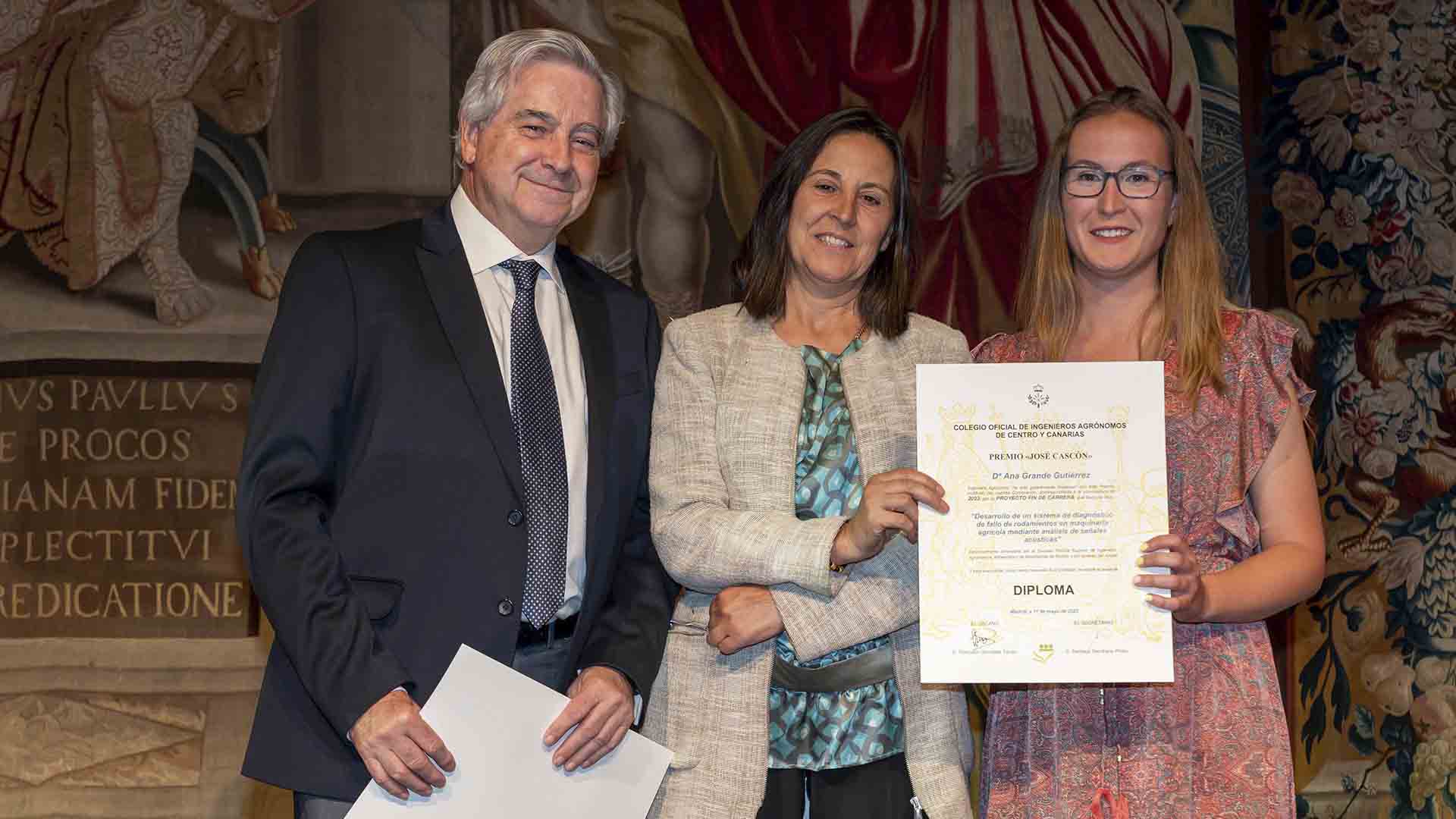 Ana Grande, Premio José Cascón del Colegio de Agrónomos