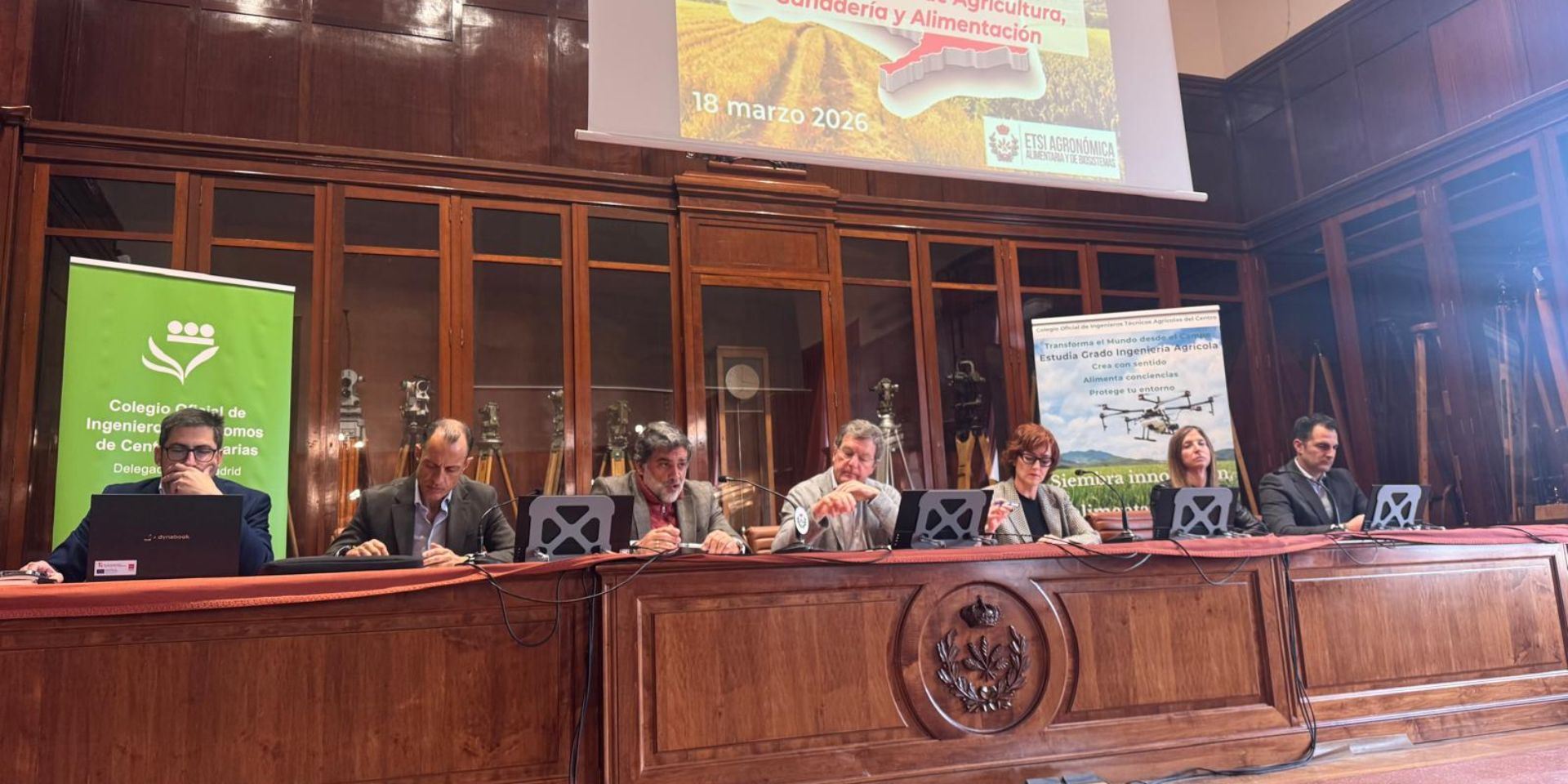 Sara Aranda y Ángel de Oteo explican la nueva Ley del Suelo de la Comunidad de Madrid en la ETSIAAB