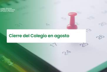 Cierre del Colegio en agosto por vacaciones