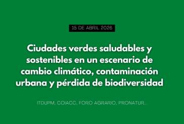 Ciudades verdes saludables y sostenibles en un escenario de cambio climático, contaminación urbana y pérdida de biodiversidad