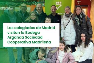 Los colegiados de Madrid visitan la Bodega Arganda Sociedad Cooperativa Madrileña 