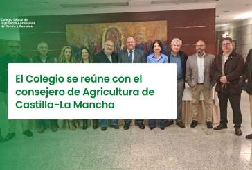 Los colegios de Centro y Canarias y Albacete se reúnen con Julián Martínez, consejero de Agricultura de Castilla - La Mancha