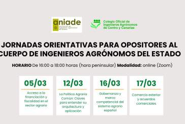 Jornadas orientativas para opositores al Cuerpo de Ingenieros Agrónomos del Estado