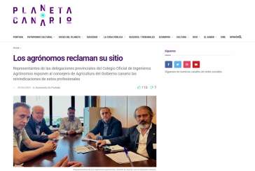 El Colegio en los medios. Los agrónomos reclaman su sitio