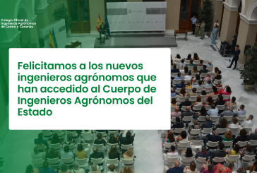 Felicitamos a los nuevos ingenieros agrónomos que han accedido al Cuerpo de Ingenieros Agrónomos del Estado