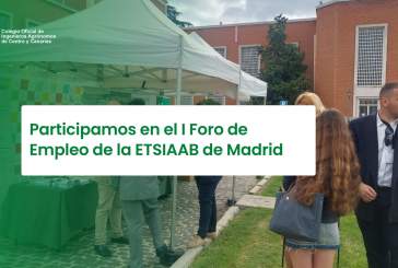 Participamos en el I Foro de Empleo JOBCROP de la ETSIAAB de Madrid