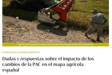 Raquel Ramos analiza el impacto de los cambios de la PAC en EFEAgro