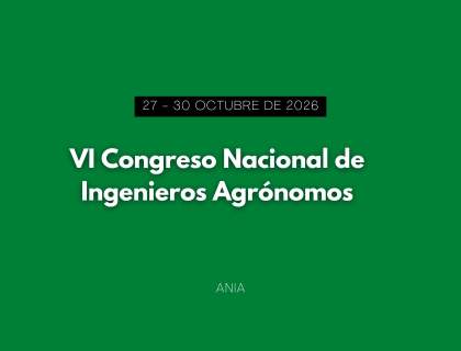 Valencia acogerá el VI Congreso Nacional de Ingenieros Agrónomo
