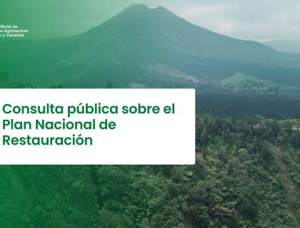 Consulta pública sobre el Plan Nacional de Restauración