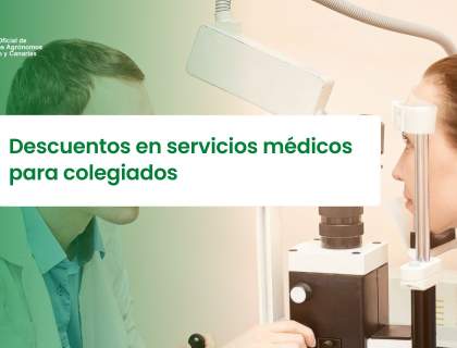 Descuentos en servicios médicos para colegiados