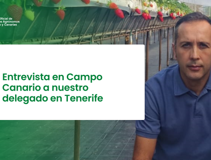 Entrevista en Campo Canario a nuestro delegado en Tenerife