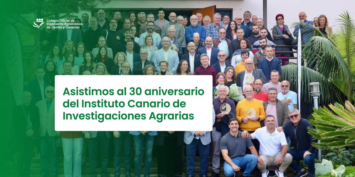 Asistimos al 30 aniversario del Instituto Canario de Investigaciones agrarias de Canarias