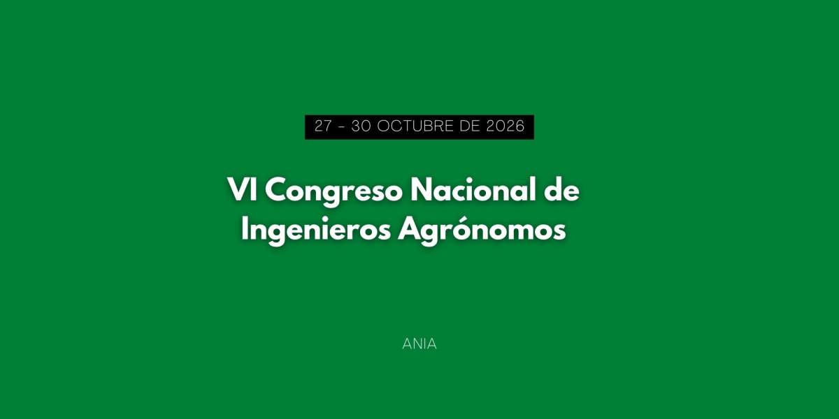Valencia acogerá el VI Congreso Nacional de Ingenieros Agrónomo