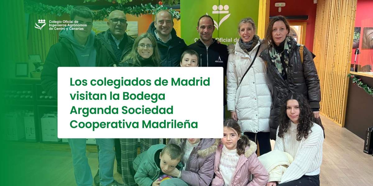 Los colegiados de Madrid visitan la Bodega Arganda Sociedad Cooperativa Madrileña 