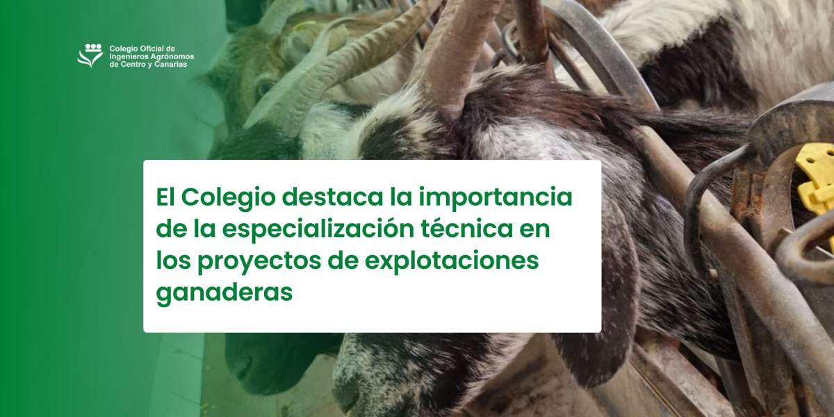El Colegio destaca la importancia de la especialización técnica en los proyectos de explotaciones ganaderas