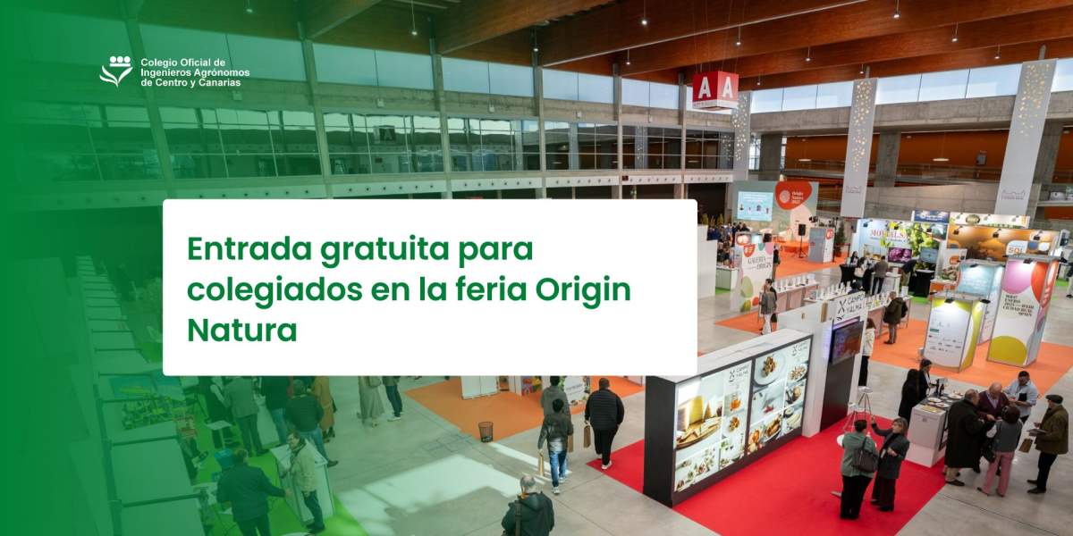 Entrada gratuita para colegiados en la feria Origin Natura