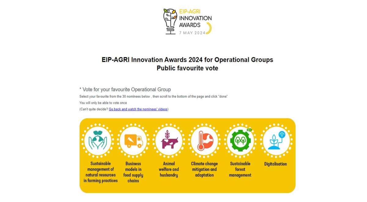 GO PhytoDron, elegido entre los 30 nominados a los EIP-AGRI Innovation Awards 2024