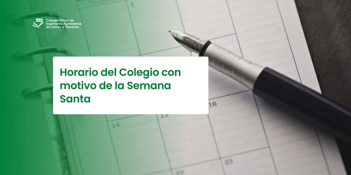 Horario del Colegio con motivo de la Semana Santa