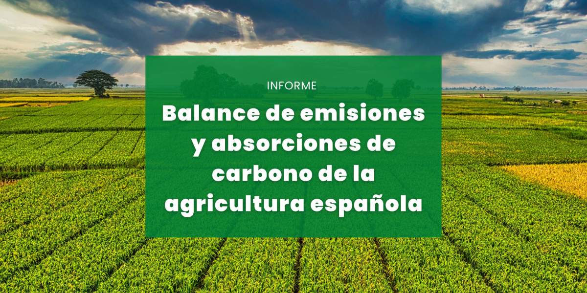 Balance de emisiones y absorciones de carbono de la agricultura española: la agricultura como sumidero natural de carbono
