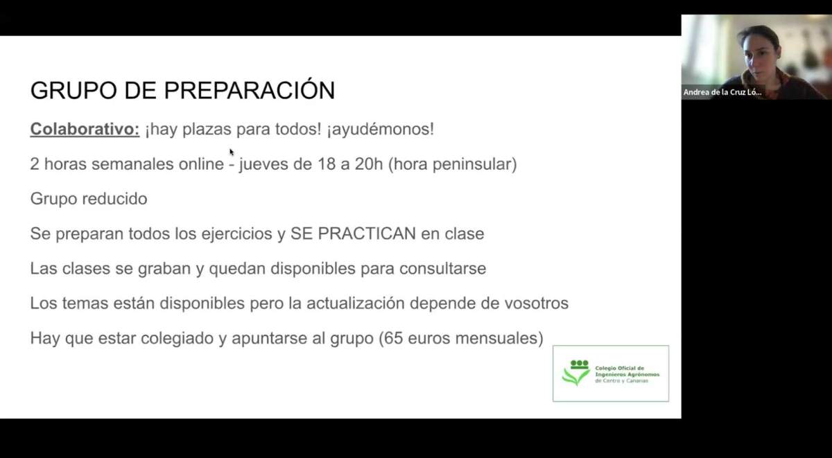 Preparación de oposiciones para ingenieros agrónomos