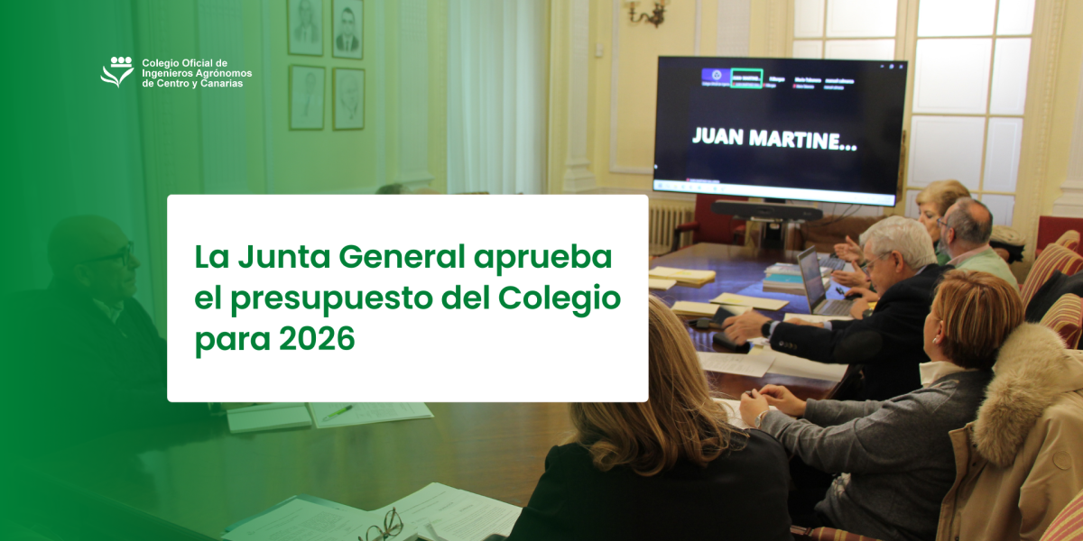 La Junta General aprueba el presupuesto del Colegio para 2026