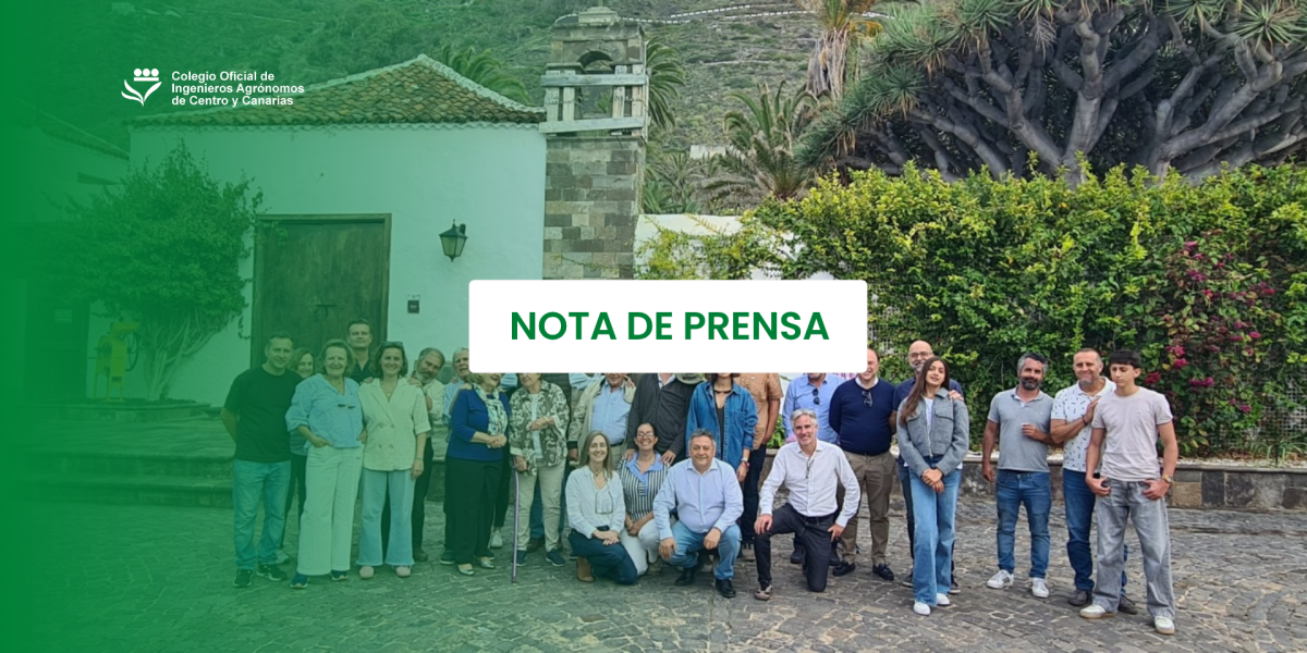 Los ingenieros agrónomos de Tenerife celebran la festividad de San Isidro poniendo en valor el papel estratégico de la profesión en Canarias