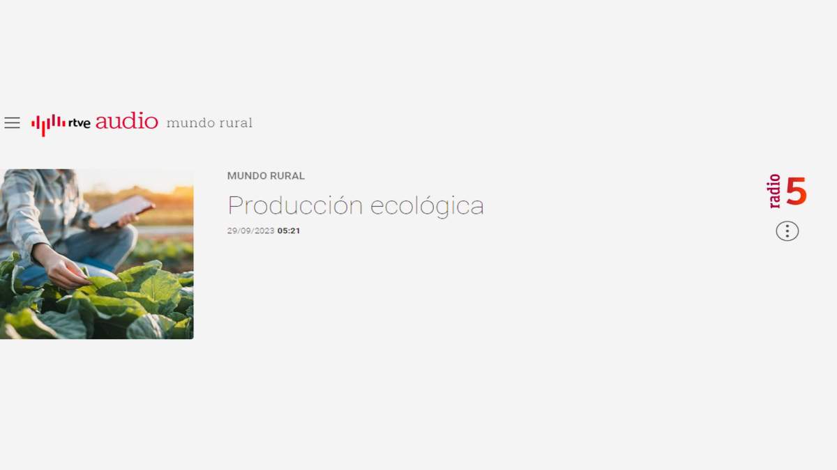 El Colegio en los Medios. Abordamos las perspectivas para la agricultura de secano en Radio 5