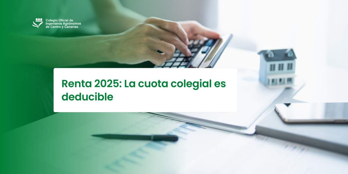Renta 2025: La cuota colegial es deducible