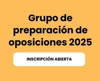 Grupo de preparación de oposiciones 2025