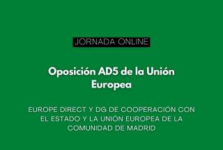 Jornada online sobre la oposición AD5 de la Unión Europea